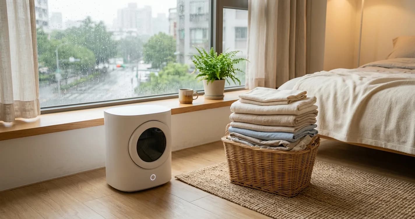 【2026】烘衣機推薦｜3款實測，快速乾衣機對比！