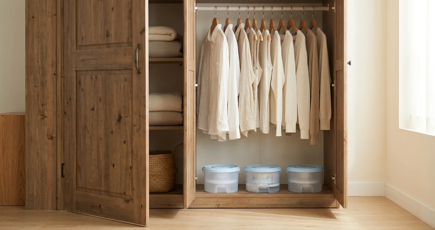 【2026】衣櫃除濕防霉推薦｜4款實測，梅雨季衣服不再發霉！