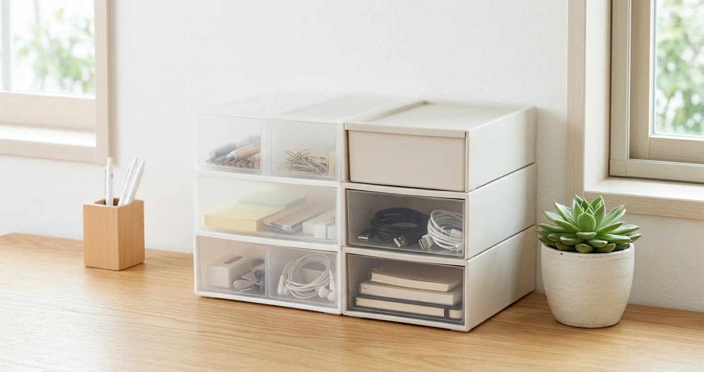 【2026】無印良品收納推薦｜4款熱銷收納盒，輕鬆打造極簡收納空間