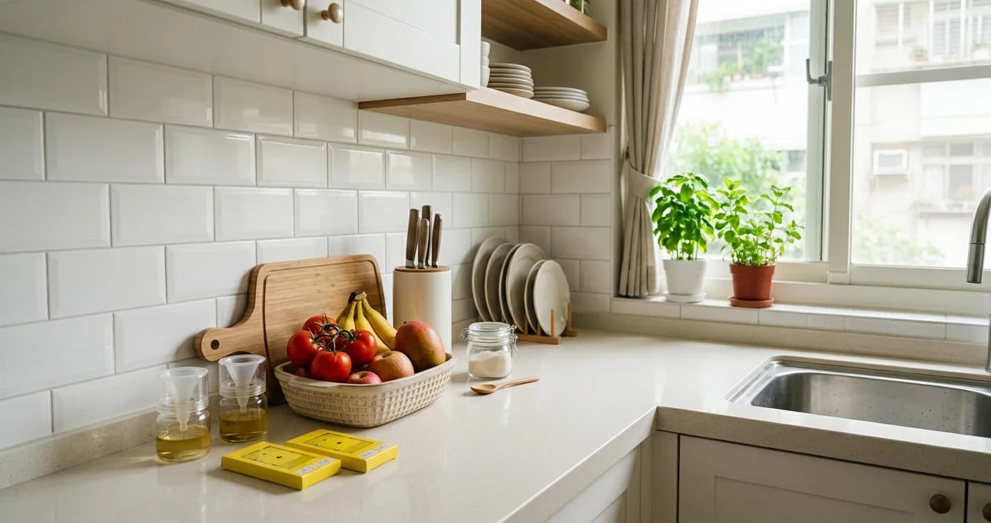 【2026】果蠅防治推薦｜5款誘捕工具比較，廚房陽台果蠅一次根除！