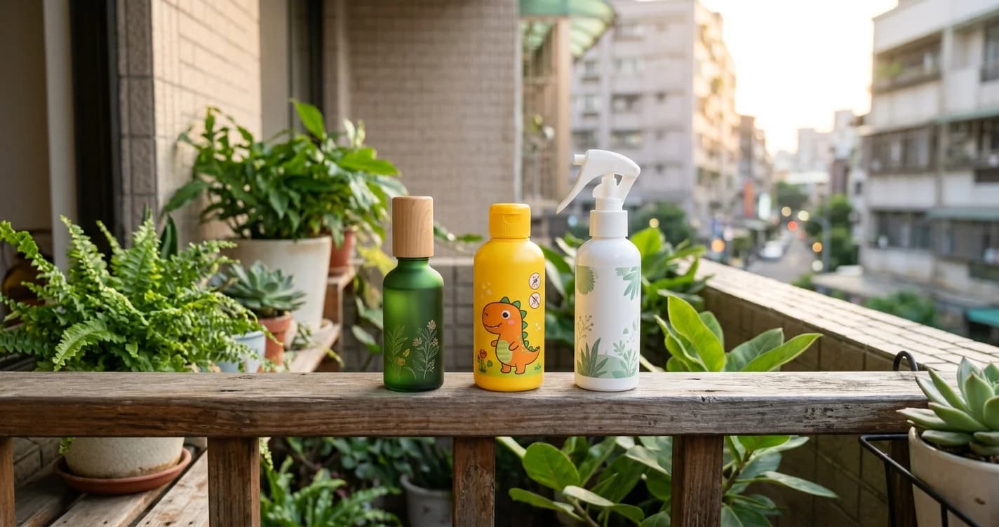 【2026】防蚊液推薦｜3款實測，台灣蚊季必備，天然成分不怕小黑蚊！