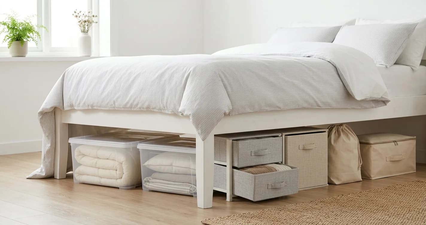 【2026】IKEA 床底收納推薦｜4款實測，床底空間一點不浪費！